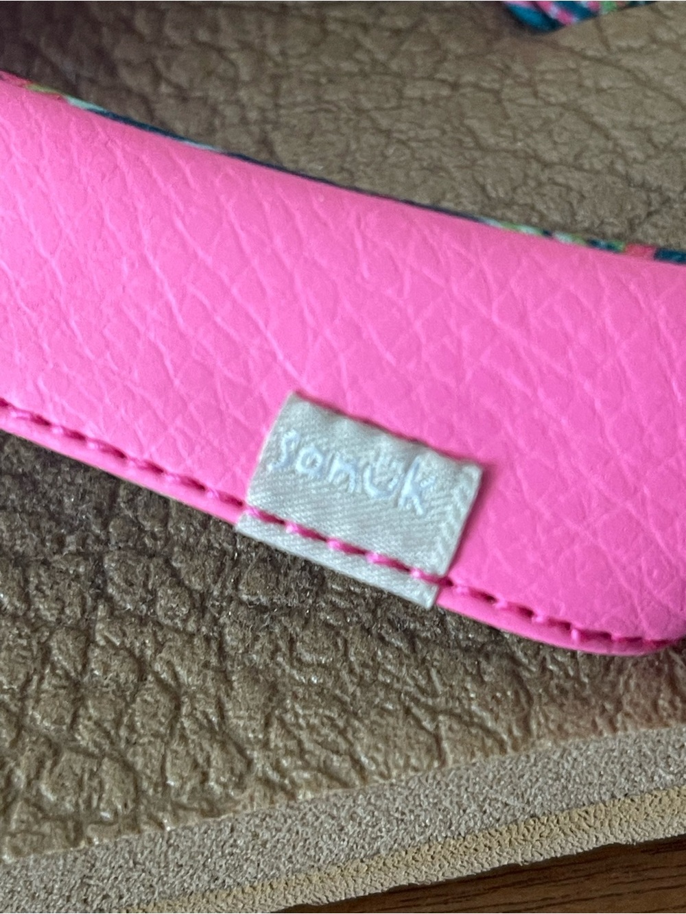 Sanuk Yoga Mat Flip Flop Sandals NWOT - Picture 7 of 9